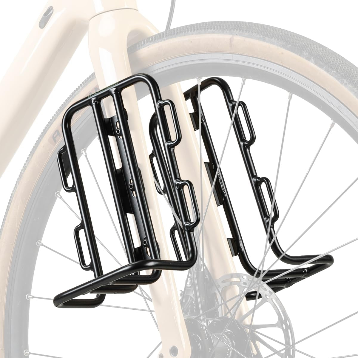 RideMate 100% Waterproof Front Fork Rack Bag 7L