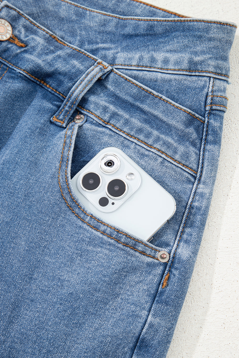 Stella Waist Wide Leg Jeans