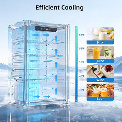 3.2 cu.ft  Wine Cooler/Cabinet Beverage Refrigerator W5899H