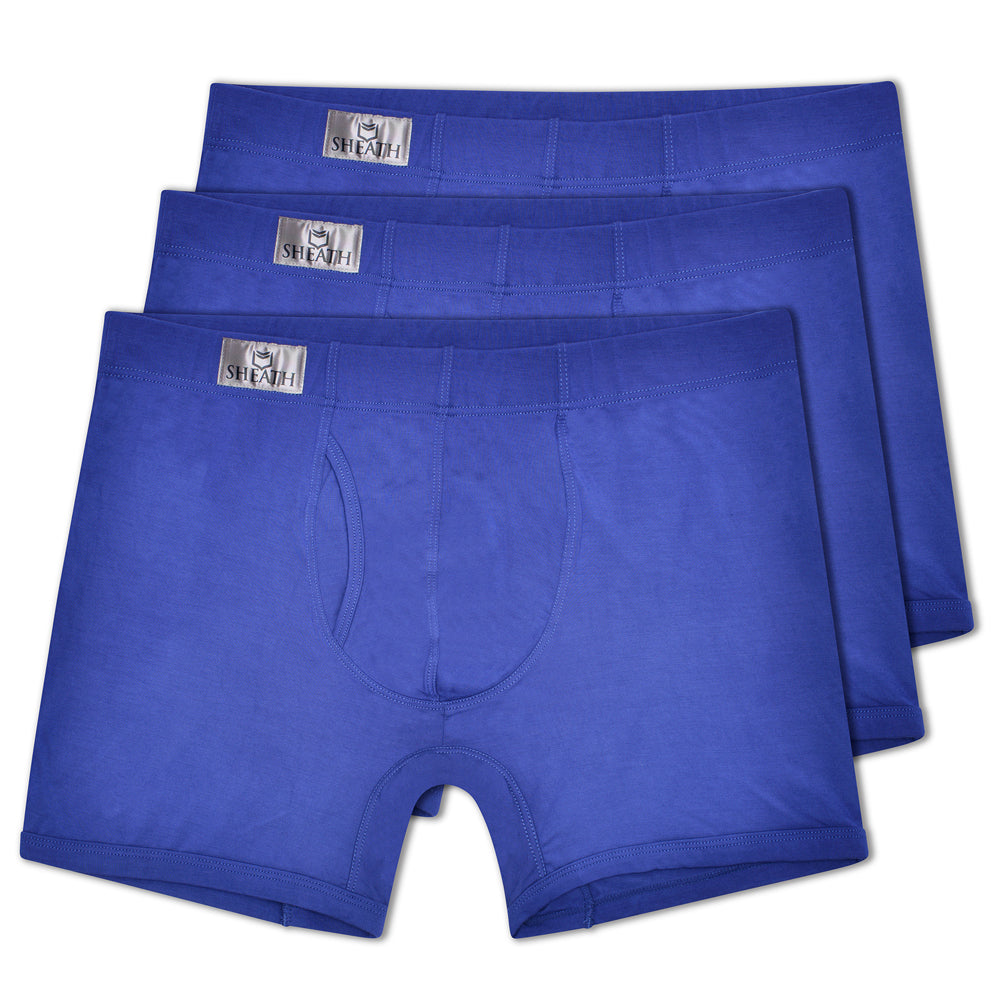 SHEATH 3.21 Men's Dual Pouch Boxer Brief 3 Pack