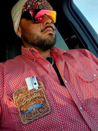 FR Pearl Snap Work shirt - Alpha Red