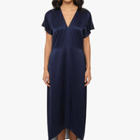 The Silk Kaftan Shift Dress