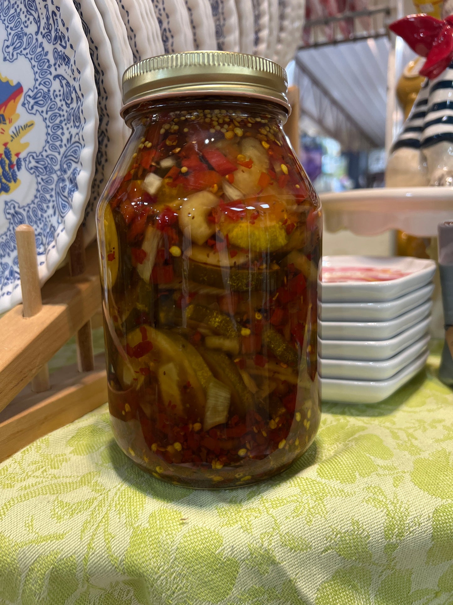 Zesty Bread & Butter Pickles 32 oz
