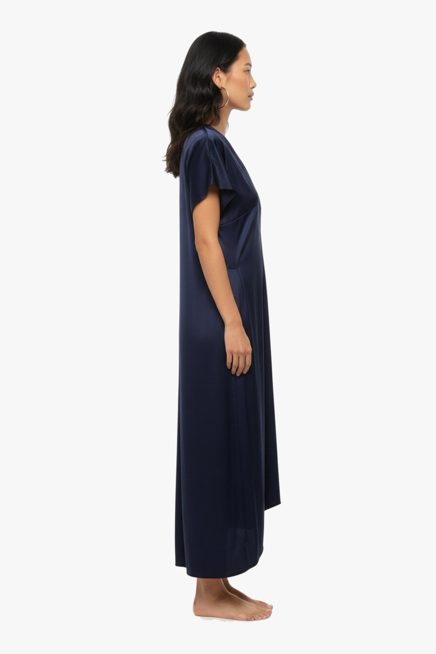 The Silk Kaftan Shift Dress