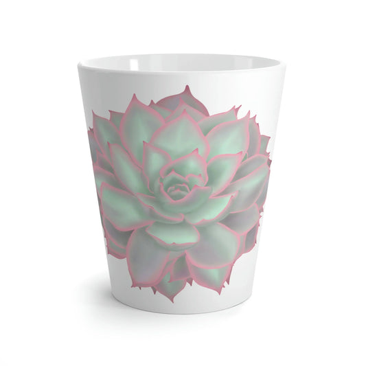 Echeveria Violet Queen Succulent Ceramic Mug 12 oz