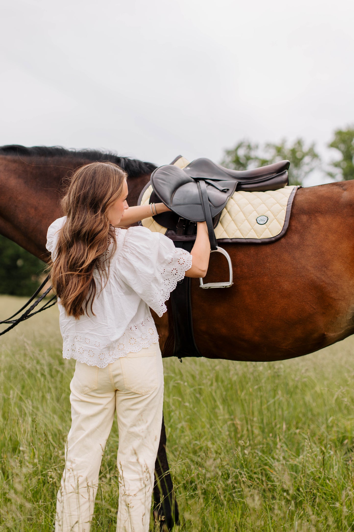 Jump Saddle Pad | Yellow