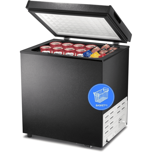 3.5 Cubic Feet Chest Freezer with 2 Removable Baskets D5897H