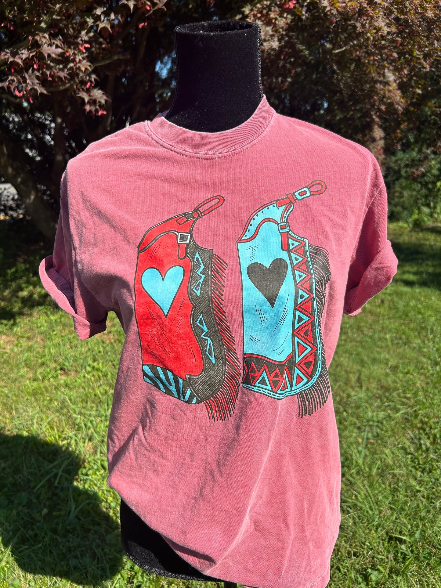 Wild heart chaps CC tee
