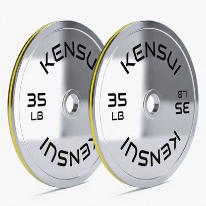 Calibrated Chrome Weight Plates (LBS)