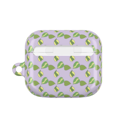 Hoya Kerrii Pattern Earbud Case – Slim Protective Cover With Carabiner