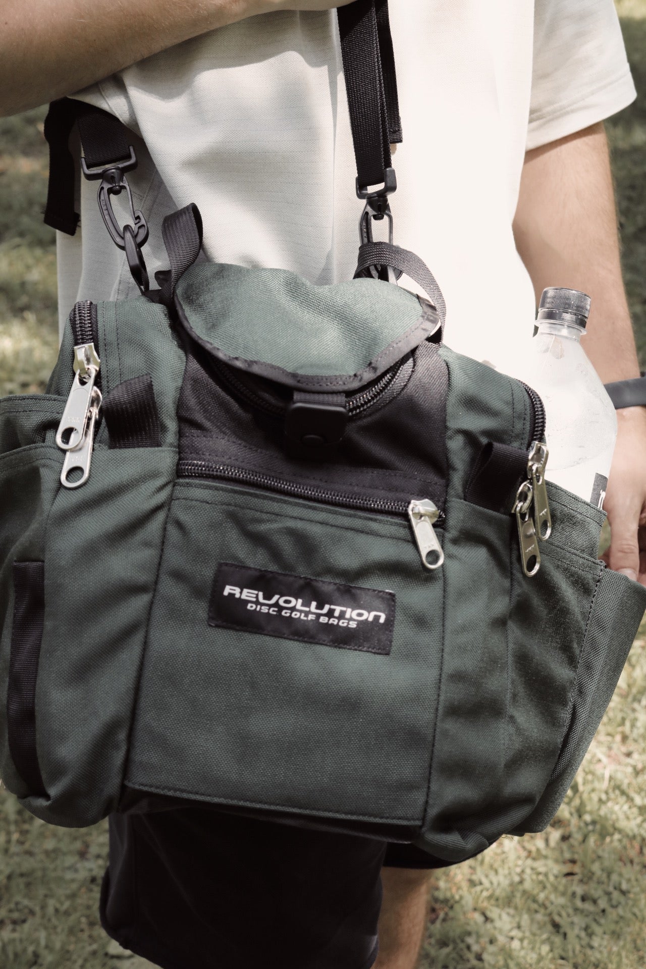 Revolution Mini Deluxe V3 Disc Golf Bag - Rust