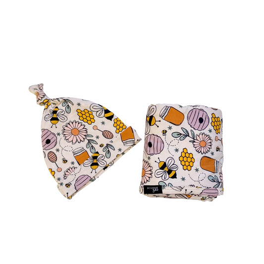 Sweet Honey Bee: Lightweight Blanket