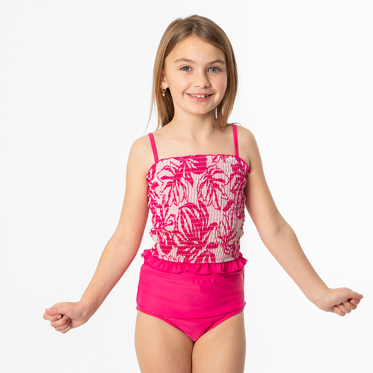 Smocked Tankini Top (Girls)