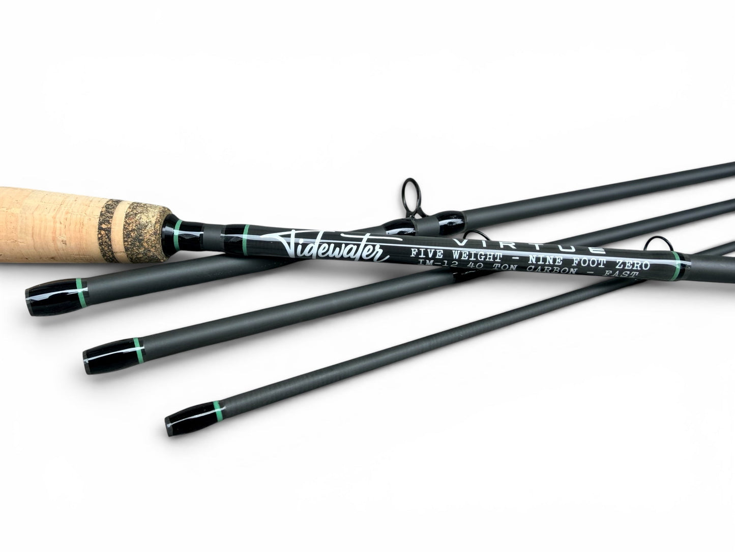 Tidewater Virtue 5wt 9ft - Birdseye Burl x Mantis x Blackout