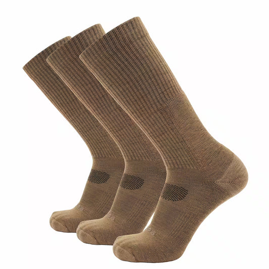 3 Pack Patrol - Tactical Boot Midweight Merino Wool Sock
