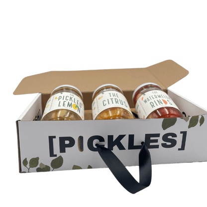 Spicy Pickle Gift Box: 3 Flavors for Heat Lovers