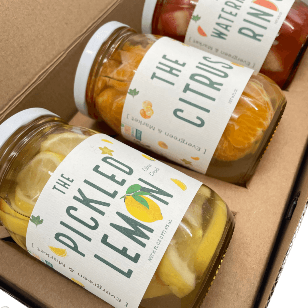 Oven Roasted Veg Box - 3 Jars Gift Box with Pickled Vegetables