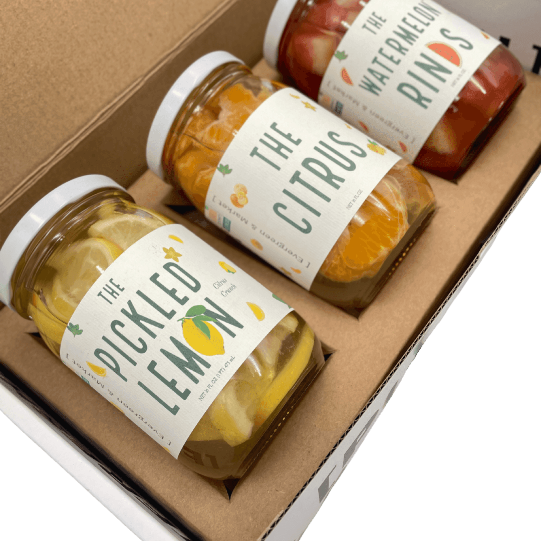 Peppers Box - 3 Jars Gift Box 🌶️ with Pickled Peppers