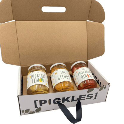 Spicy Pickle Gift Box: 3 Flavors for Heat Lovers