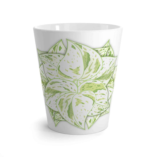Snow Queen Pothos Ceramic Mug 12 oz