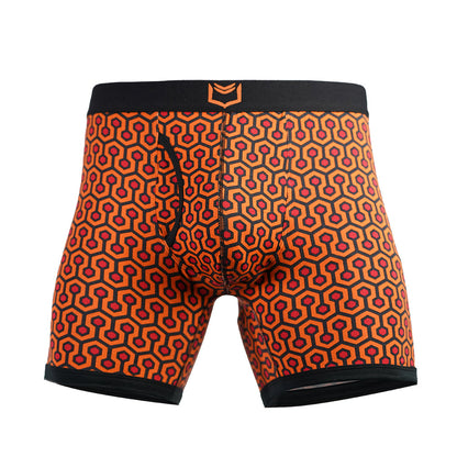 SHEATH 4.0 Bamboo Hexagon Men's Dual Pouch Boxer Brief