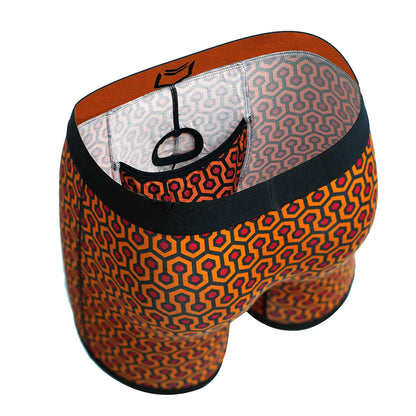 SHEATH 4.0 Bamboo Hexagon Men's Dual Pouch Boxer Brief