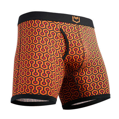 SHEATH 4.0 Bamboo Hexagon Men's Dual Pouch Boxer Brief