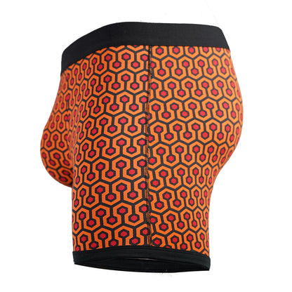SHEATH 4.0 Bamboo Hexagon Men's Dual Pouch Boxer Brief