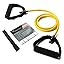 Resistance Bands with Handles, Single Resistance Bands, Exercise Bands with Handles, for Resistance Training, Physical Therapy, Home Workouts, Fitness, Pilates