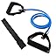 Resistance Bands with Handles, Single Resistance Bands, Exercise Bands with Handles, for Resistance Training, Physical Therapy, Home Workouts, Fitness, Pilates