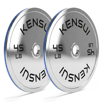 Calibrated Chrome Weight Plates (LBS)