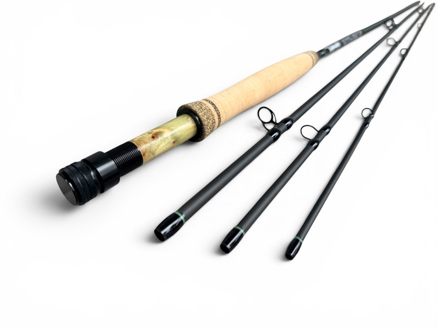 Tidewater Virtue 5wt 9ft - Birdseye Burl x Mantis x Blackout
