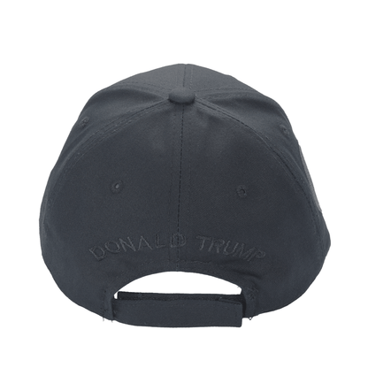 Dark Trump “47” Cap – President Trump Embroidered Cotton Twill Hat