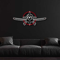 Metal Sign Aviation Multicolor Metal Sign Prop Plane