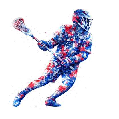 Lacrosse Graffiti Boy Youth Nike T-Shirt - SUNKDX8787SILGRAF