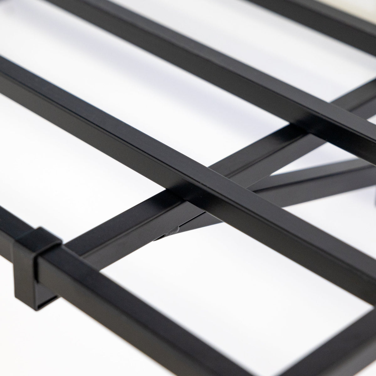 1' x 2' Bristol Garage Wall Mount Shelves | 2 Pack | Black
