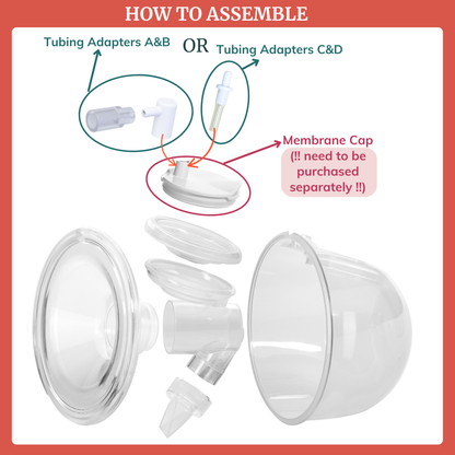 Tubing Adapters for Collection Cups