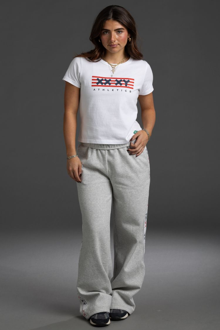 Patriotic Horizontal Logo Semi-Cropped Tee (XX)
