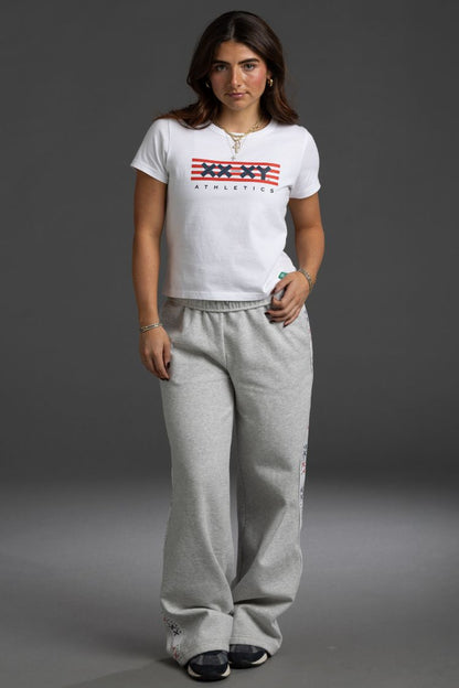 Patriotic Horizontal Logo Semi-Cropped Tee (XX)