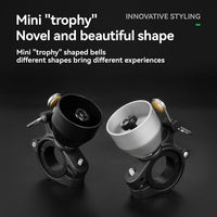 Vintage Trophy-Shaped Copper Alloy Bell