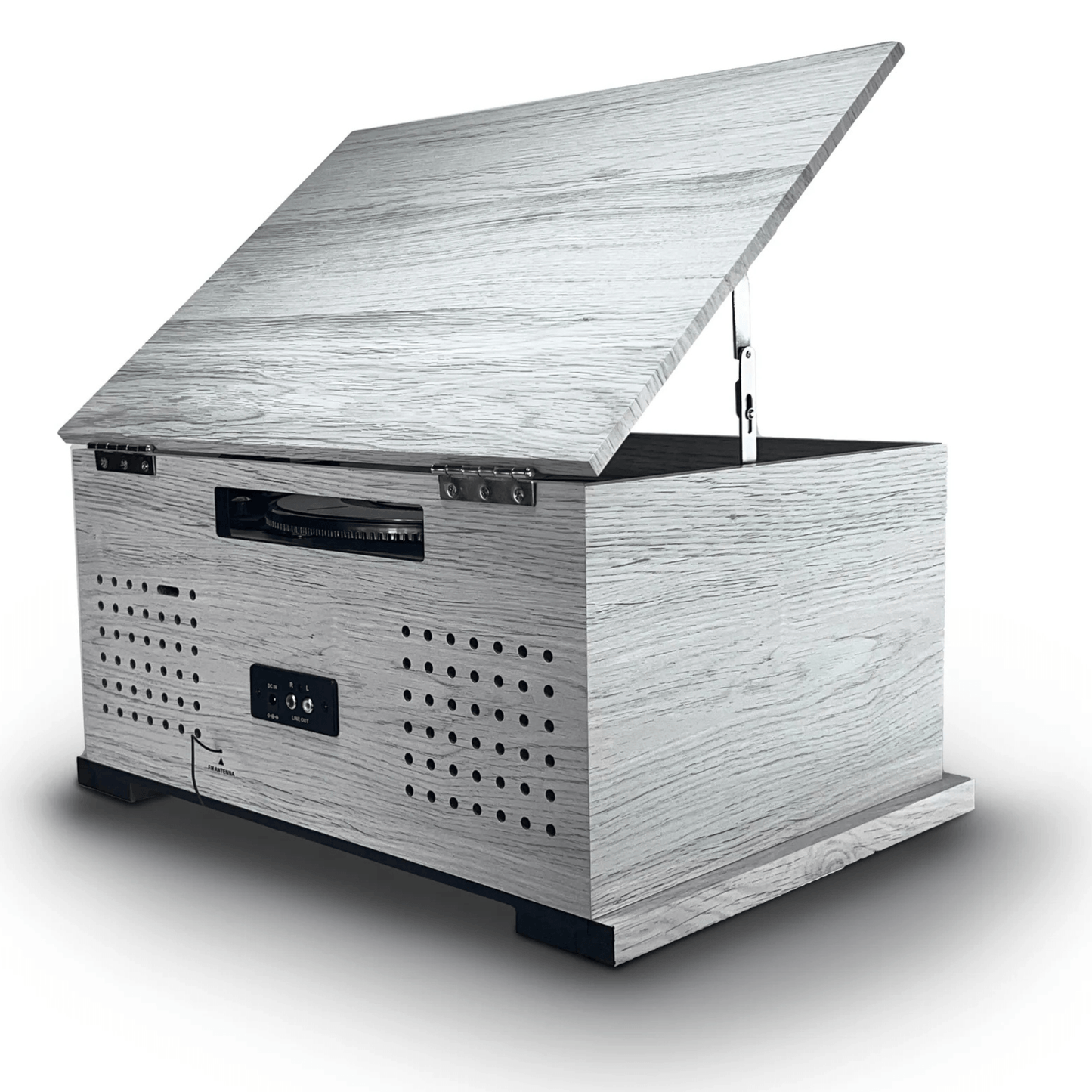 Victor Belmont 8-in-1 Wood Music Center White - Refurbished