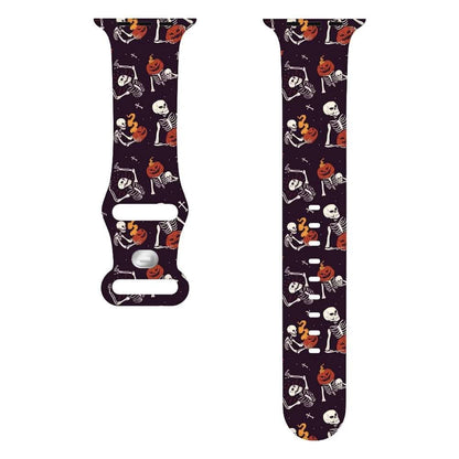 Spooky Silicone Band