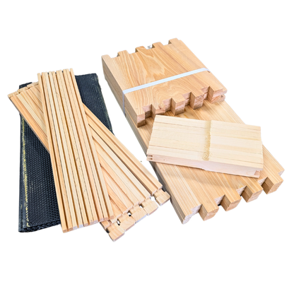 5-Frame Complete, Deep 9 5/8-inch Box with Frames and Foundation