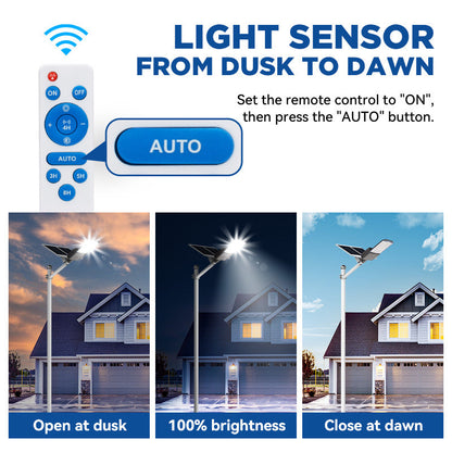1500W solar street light with 20ft /16ft pole