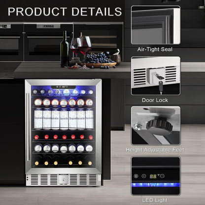 5.1 Cu.Ft Beverage Refrigerator W58145B