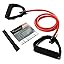 Resistance Bands with Handles, Single Resistance Bands, Exercise Bands with Handles, for Resistance Training, Physical Therapy, Home Workouts, Fitness, Pilates