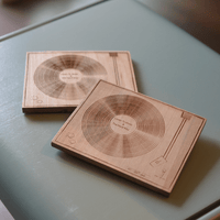 Turntable Coasters