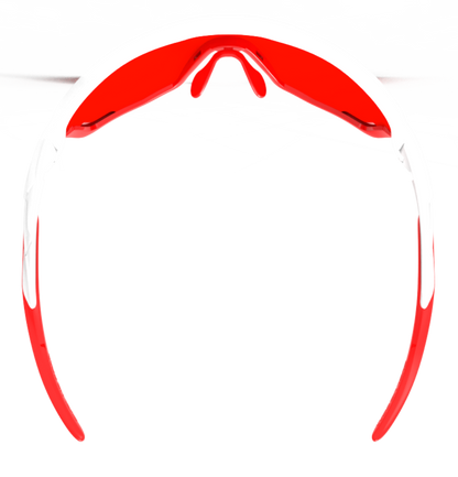 SH+ Sunglasses - RG 5400 White/Red w/Red Lens