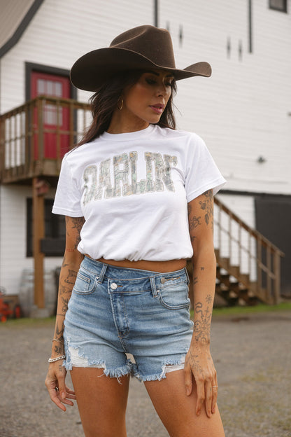 Hello Darlin' Camo Graphic