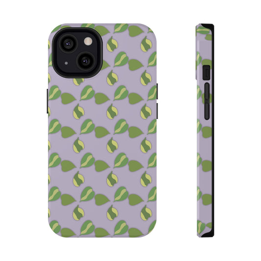 Hoya Kerrii Pattern Phone Case – Dual Layer Protective Cover
